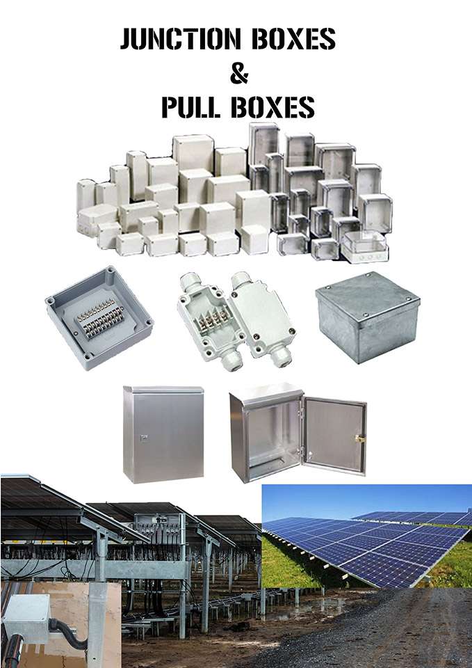 กล่องพักสายไฟ (Junction Box) และ พูลบ๊อกซ์ (Pull Boxes)