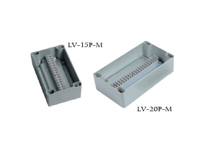 กล่องเทอร์มินอลอลูมิเนียม รุ่น LV-15P-M, LV-20P-M